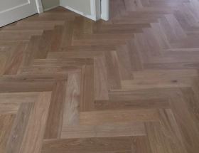 Visgraat vloeren