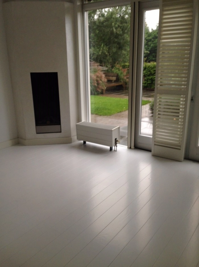 Schuren en afwerken